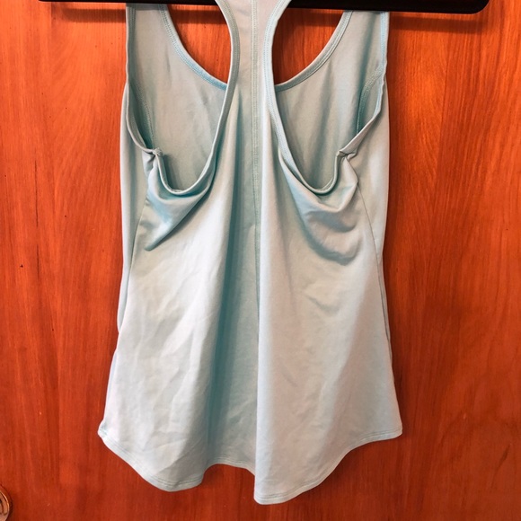 Blue Workout Racerback Tanktop - Picture 2 of 2
